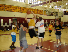 Going for the shot