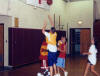Driving to the basket