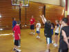 Free throw shooting drill