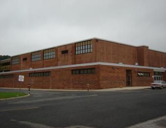 North gym exterior view