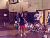Coach Keegan presenting a lecture to the camp on defense skills