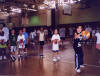 Free throw shooting station